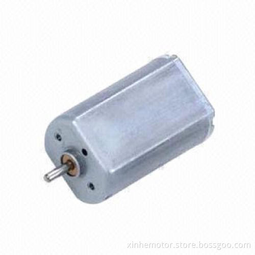 12V DC motor, 20.4x32.1Lx15.4Thkxshaft, OD 2.0mm, for electric toothbrush, electric shaver and more
